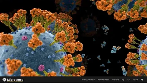 Microverse Studios homepage thumbnail